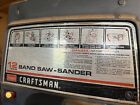 band saw craftsman 12 inch saw -sander
