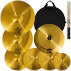 New ListingCymbal Pack Cymbal Set for Drums Drum Set Symbols Drum Kit Cymbals Gold