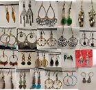 Jewelry lot estate Of 22 Vintage Earrings, Navajo,925,Turquoise Costume and More