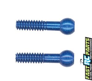 Associated Roll Bar Ballstuds Blue Tc4 (2) ASC31058