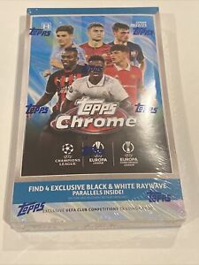 2022/23 Topps Chrome UEFA Club Competitions Soccer Hobby Lite Box New Sealed