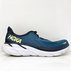 Hoka One One Mens Clifton 8 1119393 BCBT Blue Running Shoes Sneakers Size 11.5 D