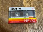 Sony HF120 HF 120 Type I SEALED Blank Cassette Tape Japan 1985