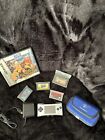 Game Boy  Micro Black OXY-001 + Games + Charger Excelent Condition!!