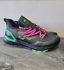Adidas Men’s Ultra Boost 20 LAB Running Black Green Pink Shoes Size 9.5 GZ7362