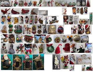 Affordable Christmas Ornaments All different kinds (YOU PICK)