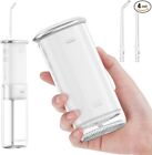 New ListingPortable Water Flosser for Teeth - Flosmore 4 Modes Water Flosser Rechargeable