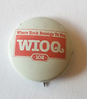 WIOQ 102 Button Pinback PHILLY .75