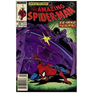 Amazing Spider-Man (1963 series) #305 Newsstand in VF + cond. Marvel comics [j,