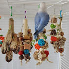 Birds Hanging Chew Toys Set Cage Accessories For Large Medium Small Parrots