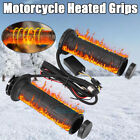 12V Universal Electric Hand Heated Grips Handlebar Warm Motorcycle ATV