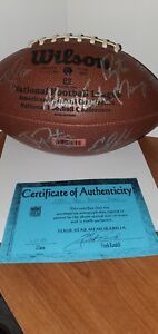2005 AFC Pro Bowl Football W/ Many, including Brady, Manning, Bettis, and More