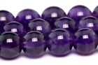 Natural Deep Purple Amethyst Bead Grade AAA Round Loose Beads 6/8/10/11-12MM