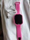 Kurio Kids Watch With A Kurio Pink Rubber Band Works Perfectly With Charger