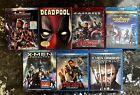Marvel MCU  Blu ray lot 7 Movies Iron Man Captain Spider Avengers Deadpool NICE