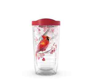 Tervis Tumbler New 16oz Red Cardinal with lid