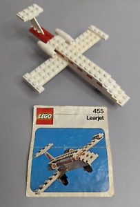 1975 LEGO Set 455 Learjet Complete w/Instructions - No Box