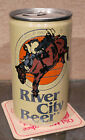 1982 ALUM RIVER CITY BOTTOM OPEN STAY TAB BEER CAN FALSTAFF 1 CITY OMAHA RODEO