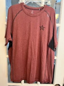 TASC Performance Shirt Adult 2XL XXL Red Bamboo Outdoors Casual Mens.    Ee