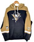 Pittsburgh Penguins Men's Majestic NHL Hoodie Sweatshirt Preowned Size 4XL