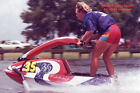 RARE Vintage early 80's 11x14 Original Photo: Mark Lauber, IJSBA Jet Ski Racing