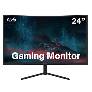 Pixio PXC243 S 24 inch Curved 165Hz 1ms MPRT 1080p FHD Gaming Monitor