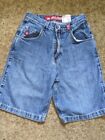 Vintage JNCO Jean Shorts Embroidered Dragon Logo Jnco Size 14 RARE 90s Y2k