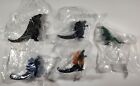 LOT OF 5 NEW GODZILLA COLLECTIBLE FIGURES HARD VINYL **PLEASE SEE PICTURES**