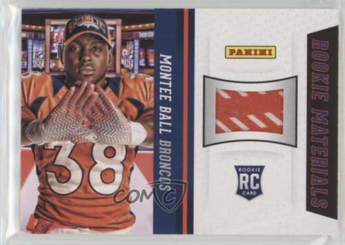 2013 Panini National Convention Materials Football Gloves Montee Ball Rookie RC