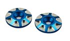 Aluminum Wing Buttons Blue For Team Associated RC10 B6 B64 Dhawk Racing