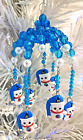 Bead Craft Kit Snowman Carousel II Christmas Ornament, 5 1/4