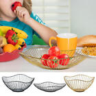 New ListingMetal Wire Fruit Basket Fruit Bowl for kitchen Counter Modern Home Storage Decor