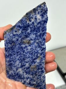 Blue Quartzite slab W Sodalite Cabbing Lapidary Combo Ship Avail Brazil