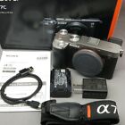 Sony Alpha a7C ILCE-7C Mirrorless Camera Silver Body English Language Used