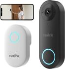 REOLINK Doorbell Camera Smart WiFi Video Doorbell Chime 5MP Wide Angle 2way Talk