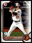 2022 Bowman Draft 1st Edition Coby Mayo #BD-127 Baltimore Orioles