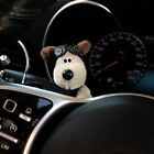 Steering Wheel Friend Stuffed Dog Car Decoration Dolls Pilot Pawdog Ornaments