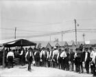 1913 Gettysburg Reunion Mess Tent Line Photo