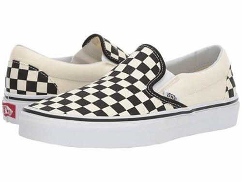 VANS Classic Slip-On Black&White Checkerboard Shoes,All sizes Brand new with Box