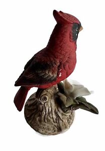 Vintage Cardinal By Andrea #8627 Bird Figurine Andrea By Sadek Japan.