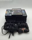Sony Playstation 2 Slim Console & Accessories Lot - ESPN NFL 2K5 & More
