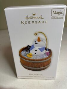 Hallmark Keepsake 2011 Hot Hot Hot Magic Light & Sound Christmas Ornament NIB