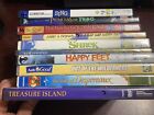 Kids Movie Lot of 10 DVDs Happy Feet, Shrek, Sing, Princess And The Frog, & More
