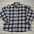 Wrangler Sherpa Fleece Lined Flannel Shirt Men’s Size 3XL Plaid Barn Shacket