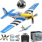 VOLANTEXRC Remote Control Aircraft,4-CH RC Plane,Ready to Fly P51Mustang 2.4GHZ