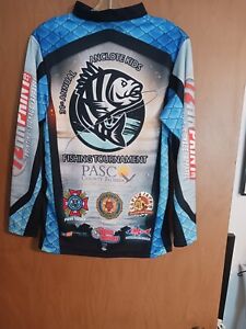 Fishing Jersey 1/4 Zipper  Made In The USA Polyester