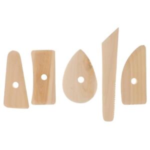 Woodcarving Tools Set Wood Pottery Ribs 5Pcs Skeleton Knife Clay Tools Diy Cer