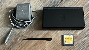 New ListingRARE Nintendo DS Lite Onyx Black - Complete W/ Stylus, Charger, Game Lot TESTED