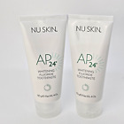 2 Pack Nu Skin Nuskin AP 24 Whitening Fluoride Toothpaste 4OZ Exp 04/2024 Sealed