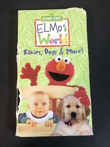 Elmos World - Babies, Dogs  More (VHS, 2000) Sesame Street